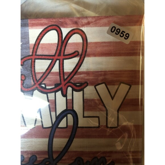 JennyGems Patriotic Decorations, 4th of July Decor, Wooden Sign for Wall NEW!! - Picture 10 of 11